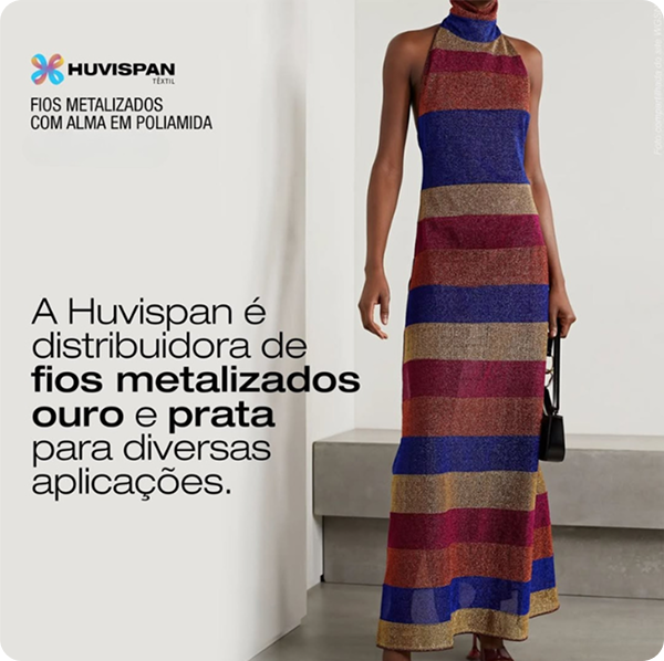 Aplicaciones de hilos metalizados en moda y accesorios