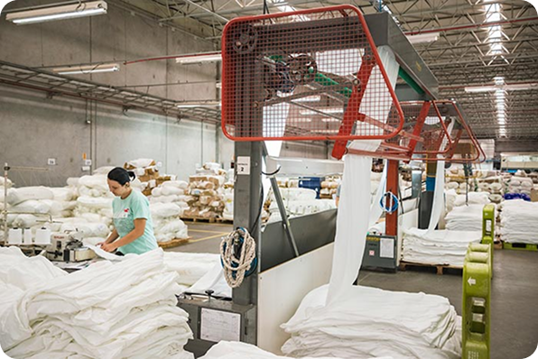 Estructura de producción textil