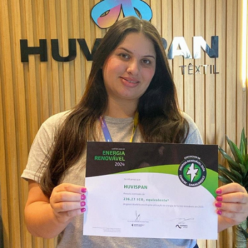 Huvispan Recebe Certificação de Energia Renovável e Reafirma seu Compromisso com o Meio Ambiente