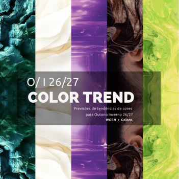 Cores-chave Outono/Inverno 26/27: equilíbrio, contraste e novas direções para o consumo