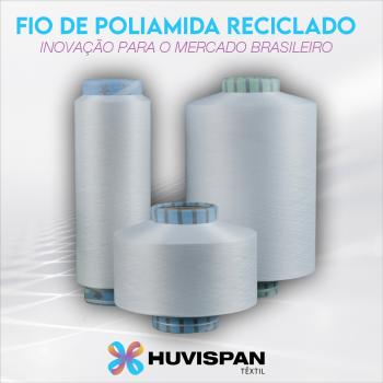 Inovação com fio de poliamida reciclado 100% sustentável
